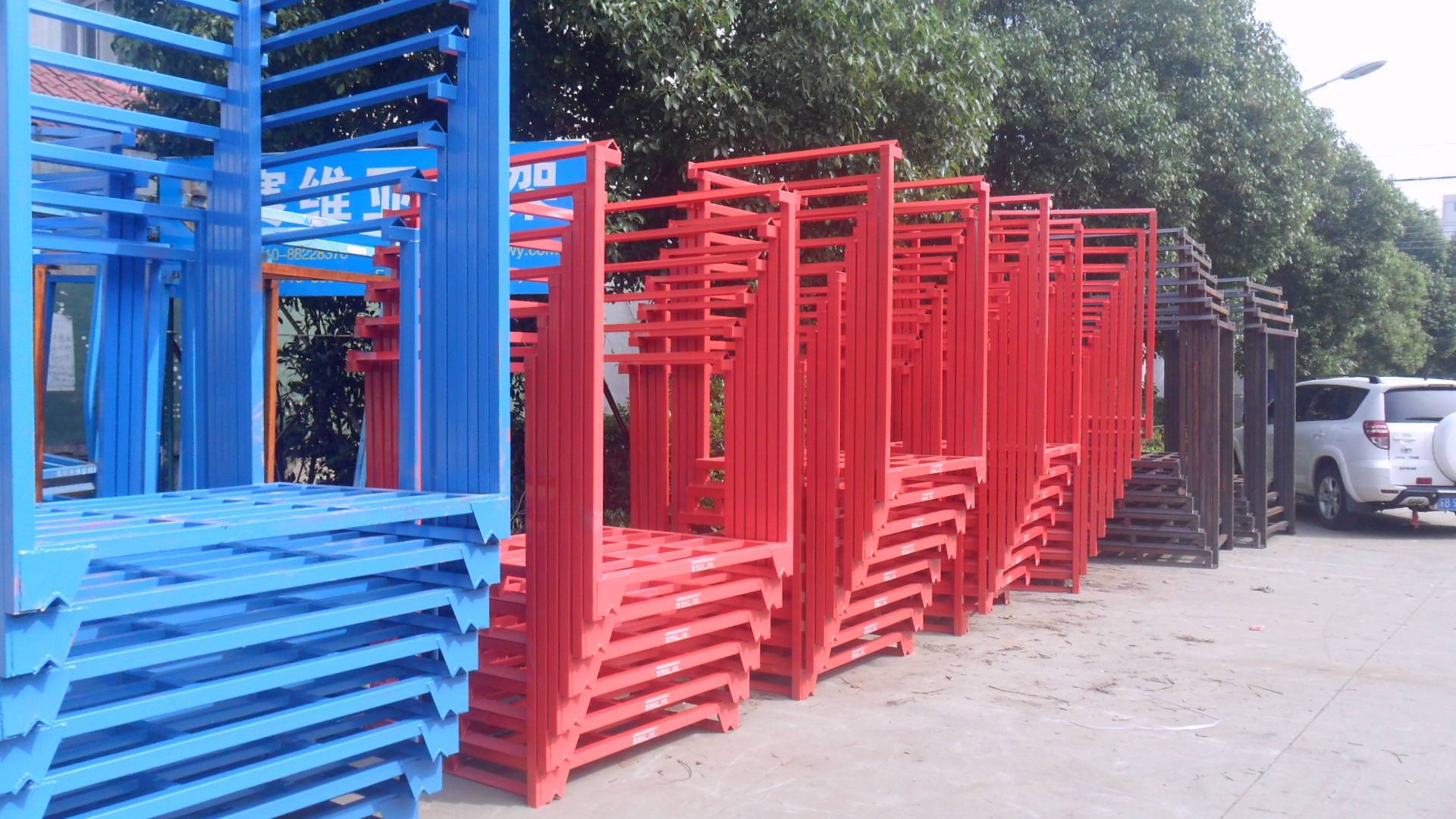 倉儲貨架之堆垛式巧固架，提高倉庫利用率